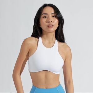 Buff Bunny Curved Sports Bra - White